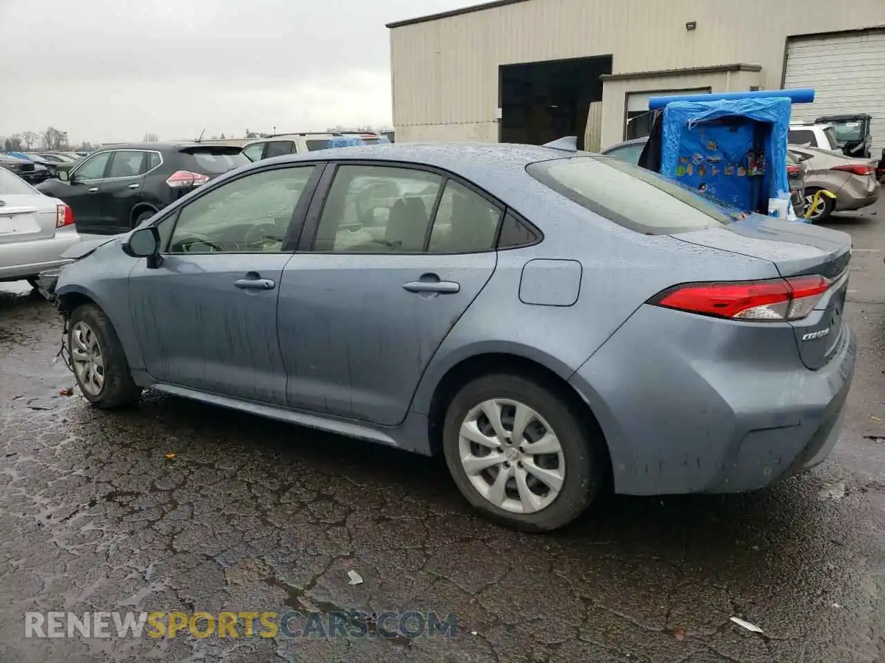 2 Photograph of a damaged car JTDEPRAE2LJ056763 TOYOTA COROLLA 2020