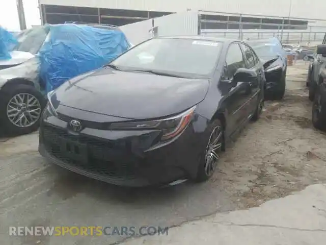 2 Photograph of a damaged car JTDEPRAE2LJ058531 TOYOTA COROLLA 2020