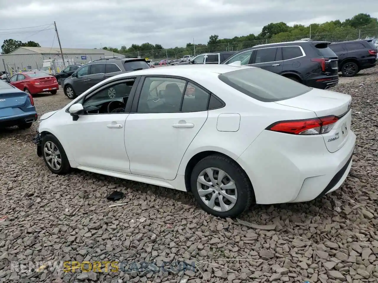 2 Photograph of a damaged car JTDEPRAE2LJ094932 TOYOTA COROLLA 2020