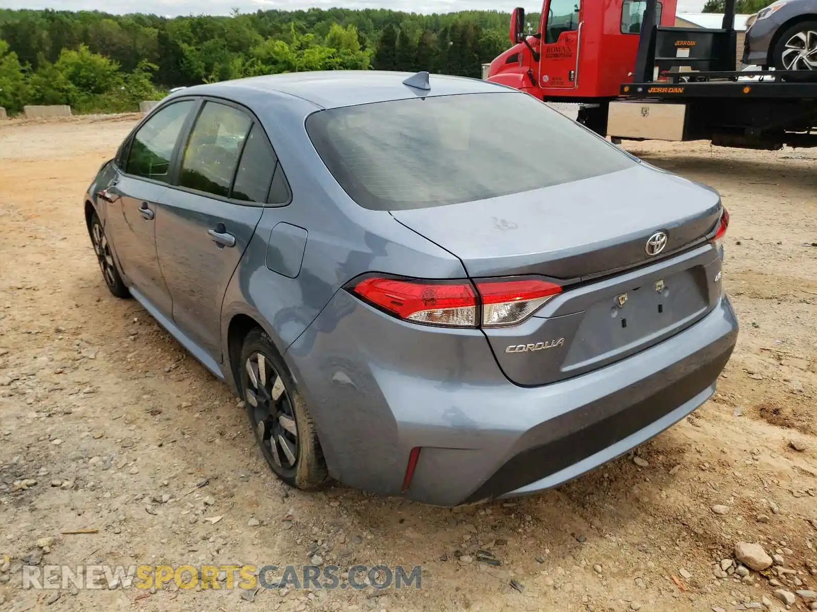 3 Photograph of a damaged car JTDEPRAE3LJ008866 TOYOTA COROLLA 2020