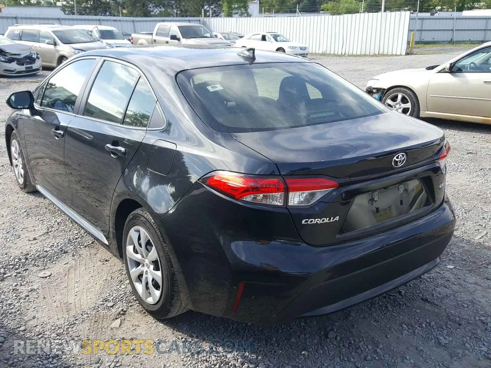 3 Фотография поврежденного автомобиля JTDEPRAE3LJ025568 TOYOTA COROLLA 2020