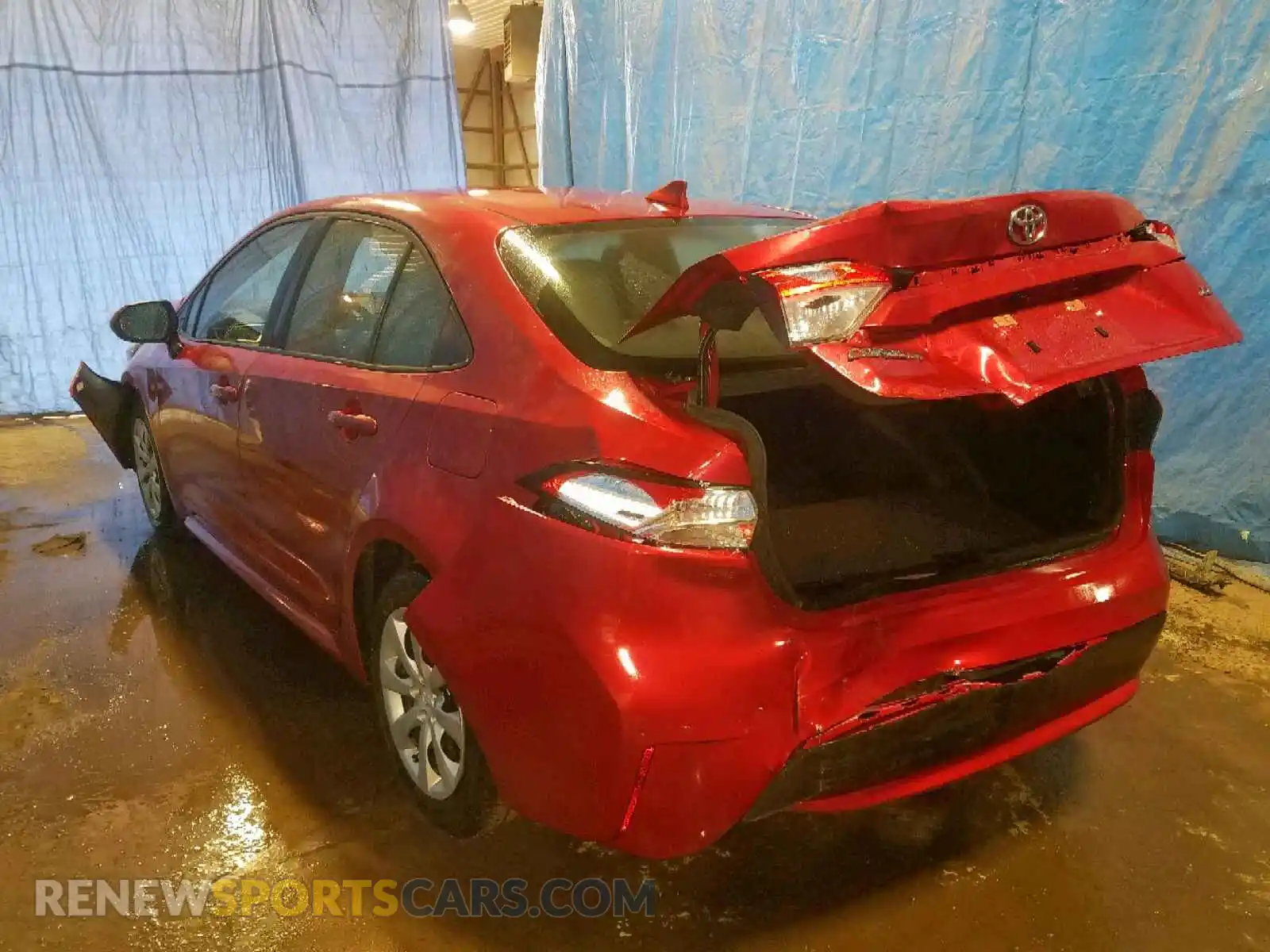 3 Photograph of a damaged car JTDEPRAE3LJ028633 TOYOTA COROLLA 2020