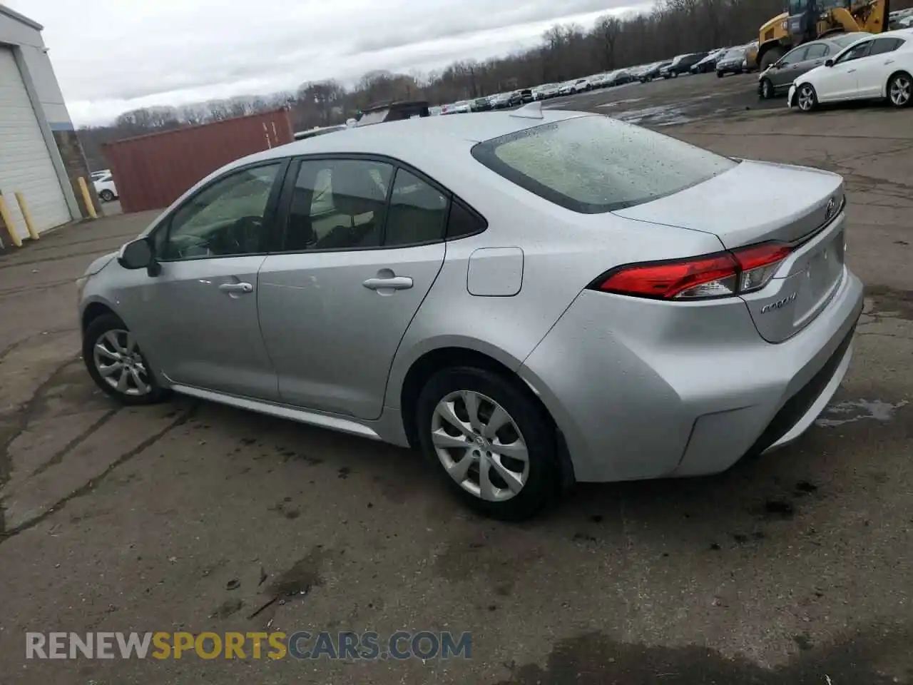 2 Photograph of a damaged car JTDEPRAE3LJ044248 TOYOTA COROLLA 2020
