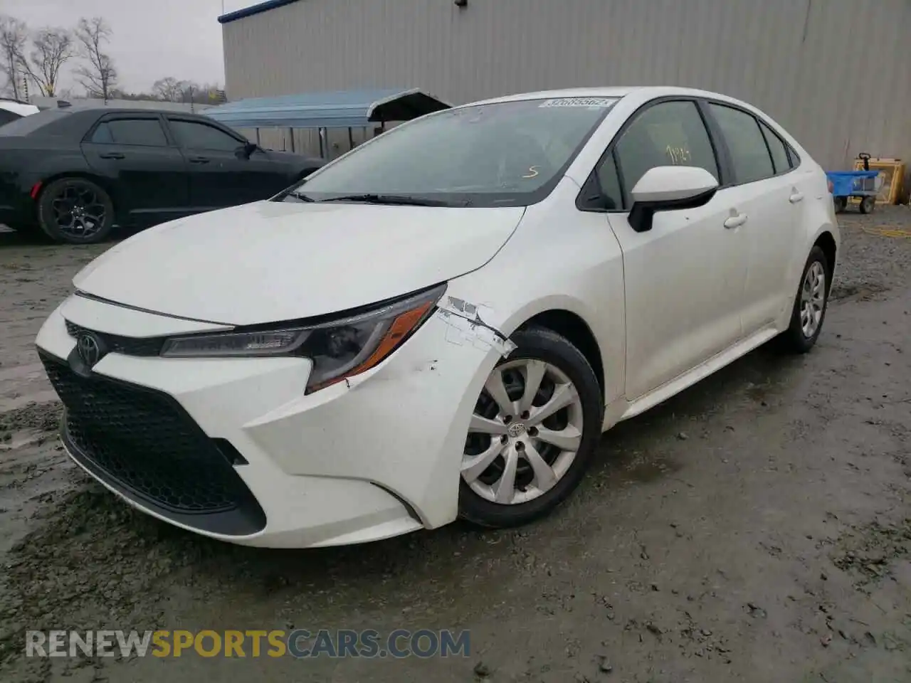 2 Photograph of a damaged car JTDEPRAE3LJ044301 TOYOTA COROLLA 2020