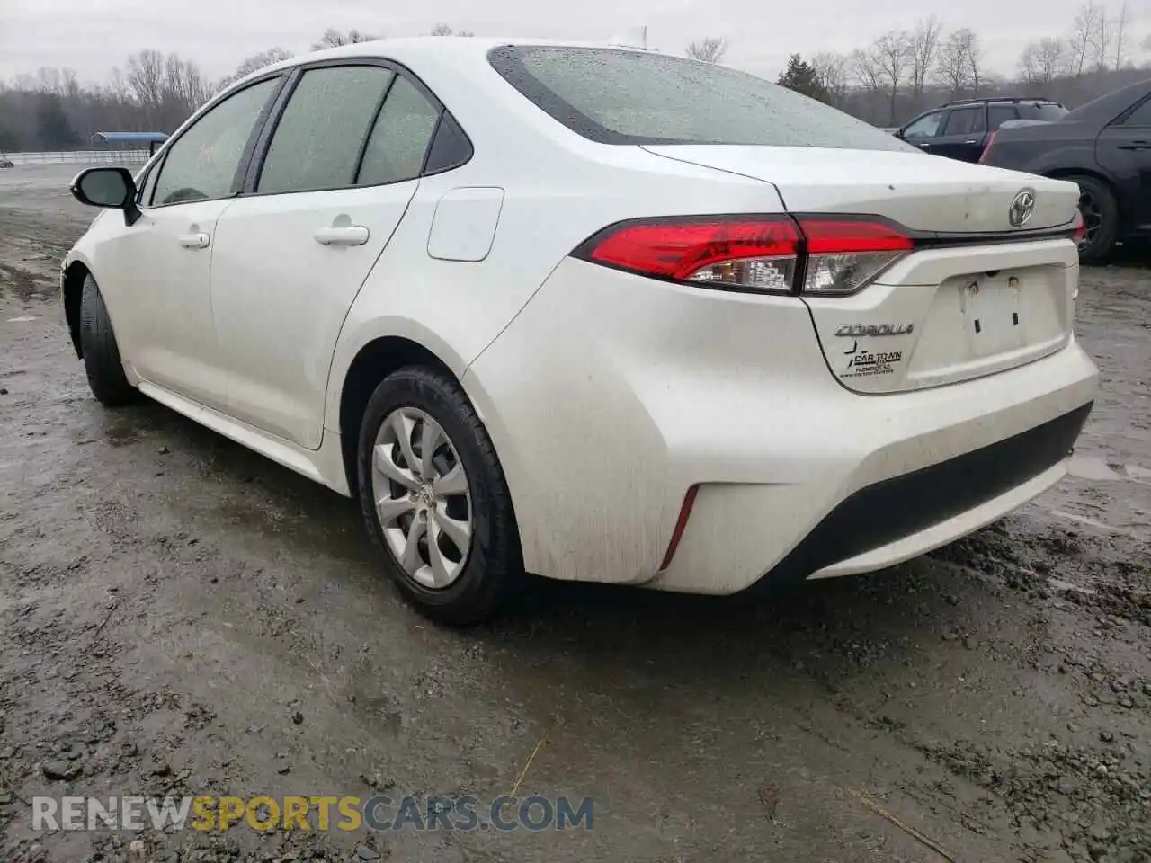 3 Photograph of a damaged car JTDEPRAE3LJ044301 TOYOTA COROLLA 2020
