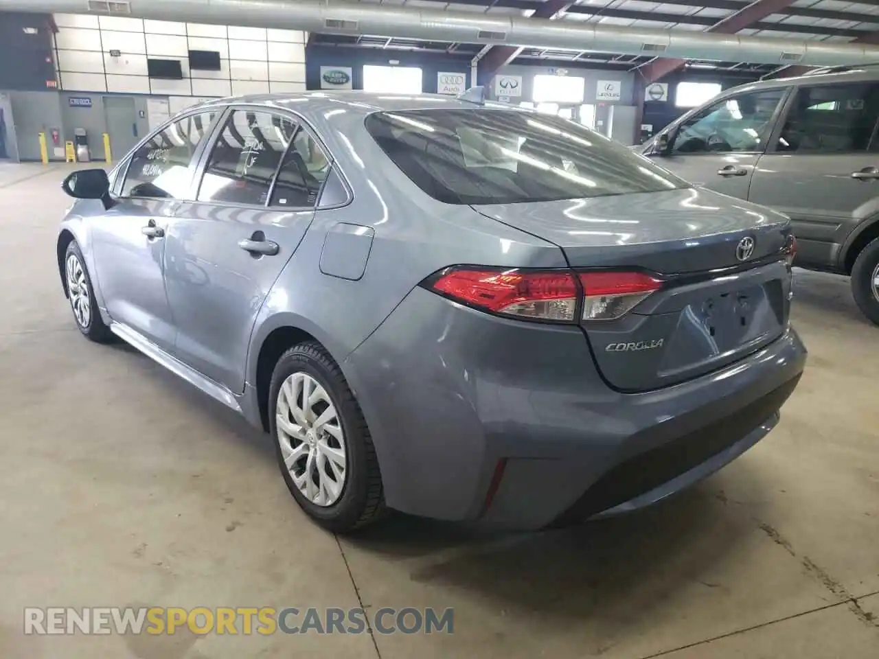 3 Photograph of a damaged car JTDEPRAE3LJ045352 TOYOTA COROLLA 2020