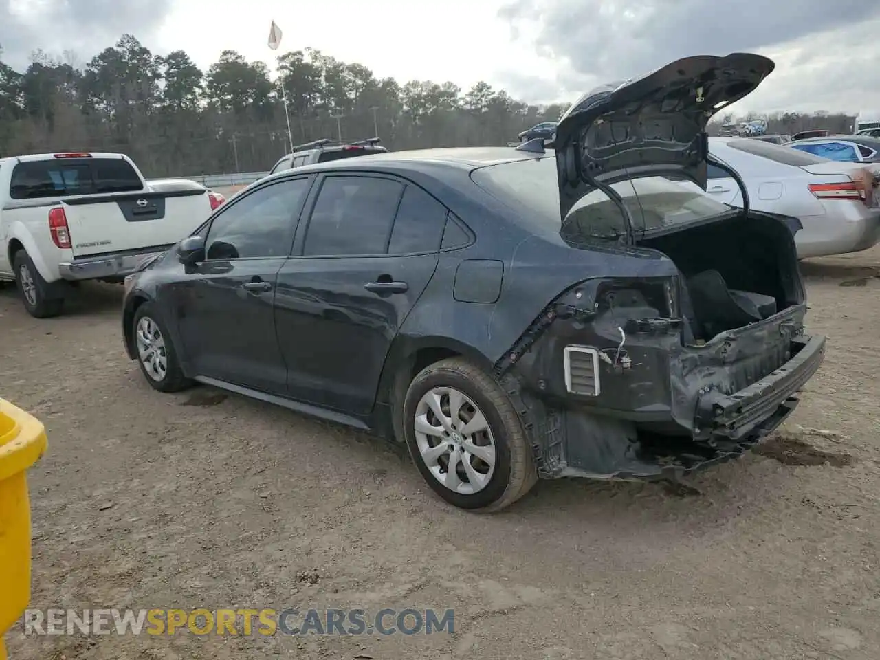 2 Photograph of a damaged car JTDEPRAE3LJ052804 TOYOTA COROLLA 2020