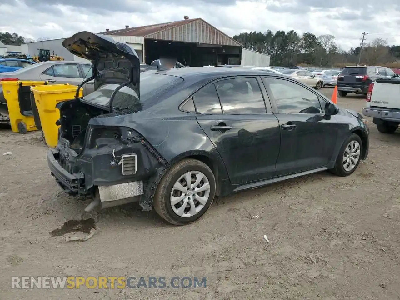 3 Photograph of a damaged car JTDEPRAE3LJ052804 TOYOTA COROLLA 2020