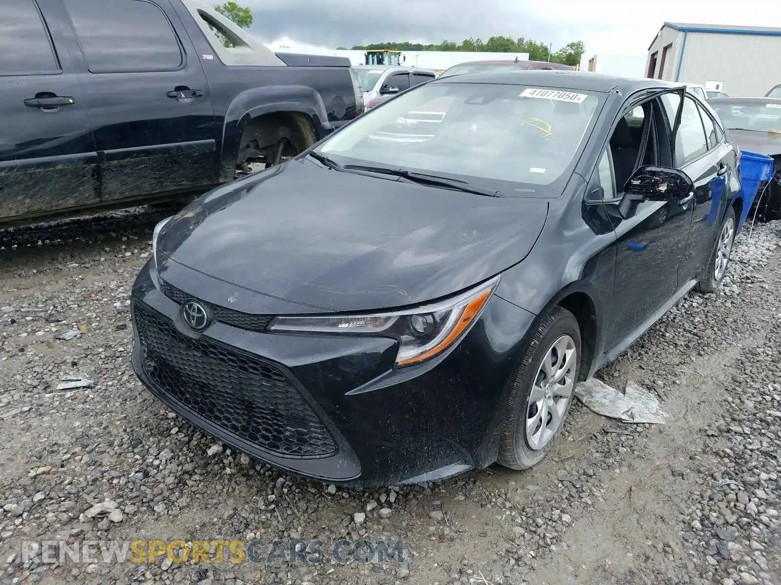 2 Photograph of a damaged car JTDEPRAE3LJ095619 TOYOTA COROLLA 2020