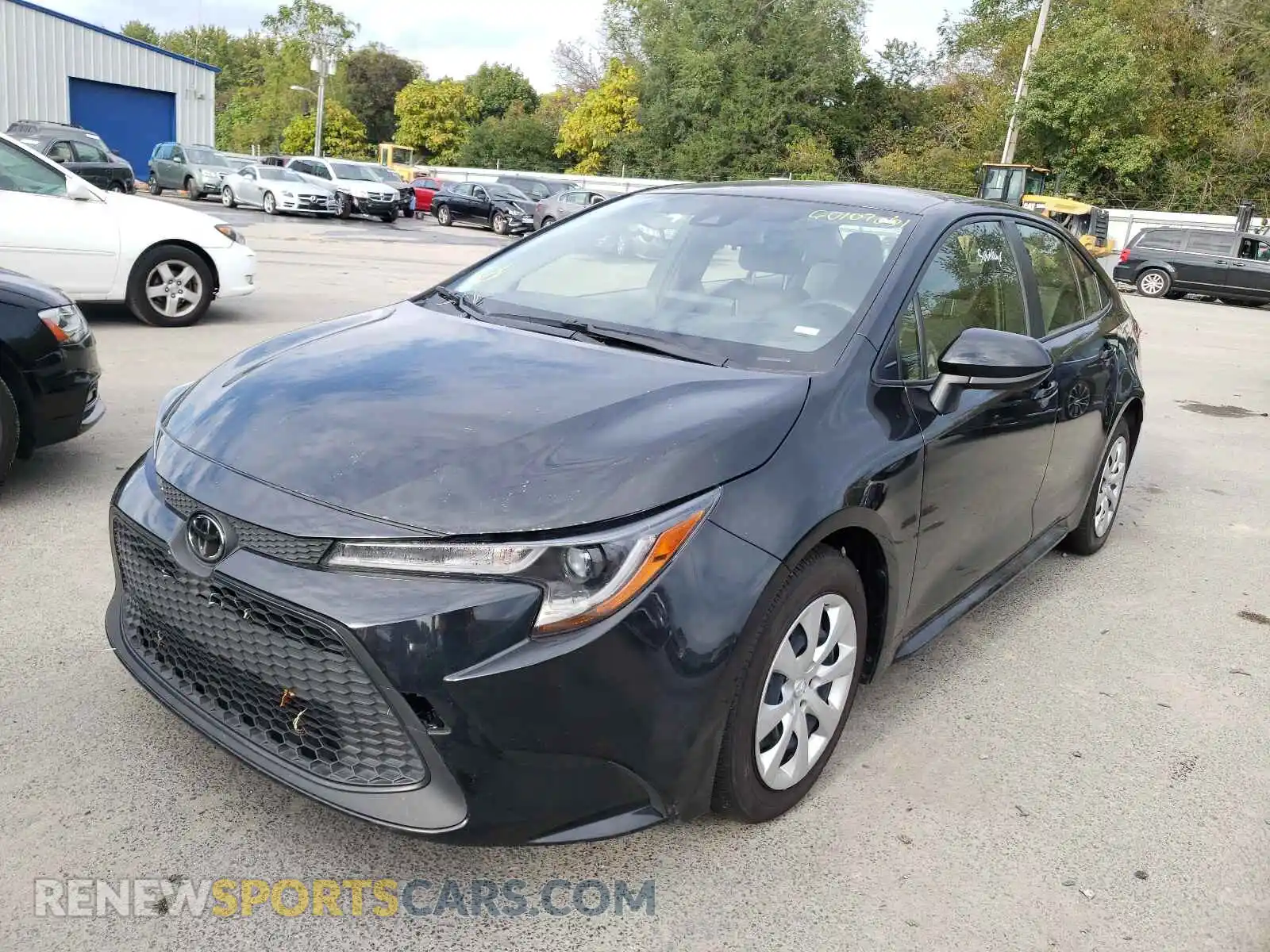 2 Photograph of a damaged car JTDEPRAE3LJ101323 TOYOTA COROLLA 2020
