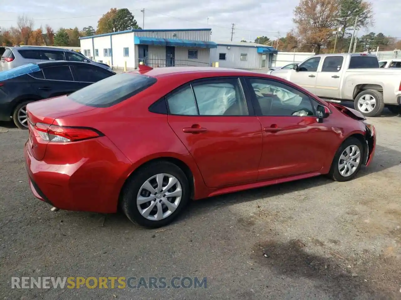 3 Photograph of a damaged car JTDEPRAE3LJ103864 TOYOTA COROLLA 2020