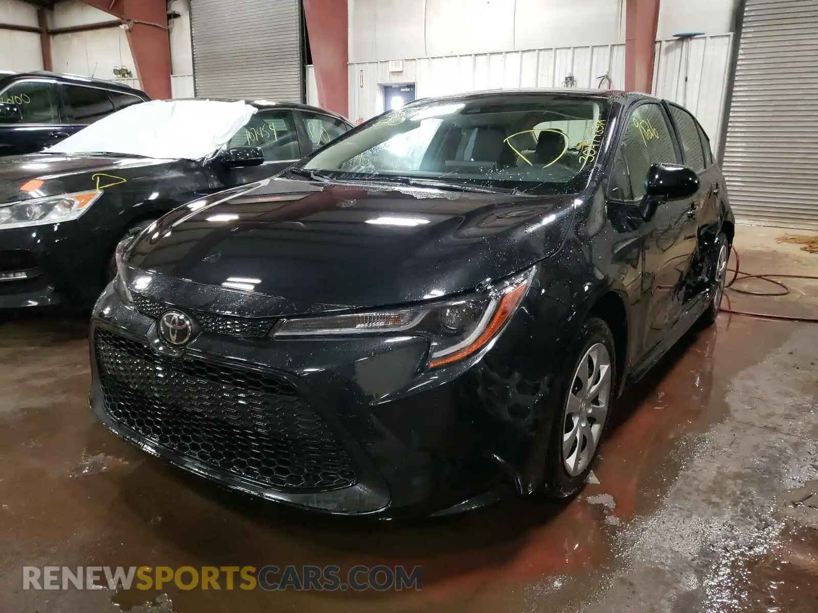 2 Photograph of a damaged car JTDEPRAE3LJ116646 TOYOTA COROLLA 2020