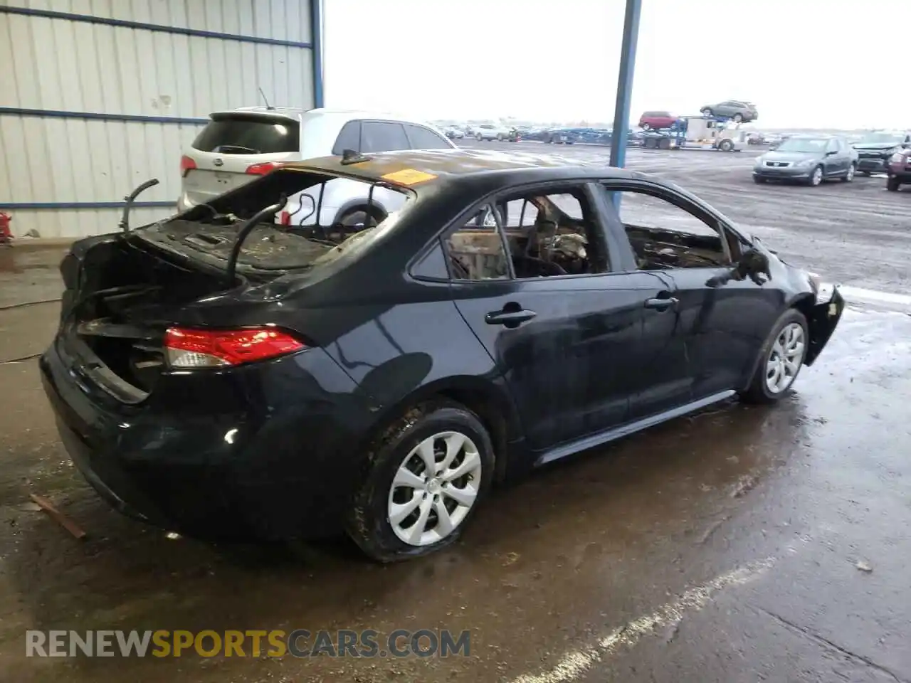 3 Photograph of a damaged car JTDEPRAE4LJ026471 TOYOTA COROLLA 2020