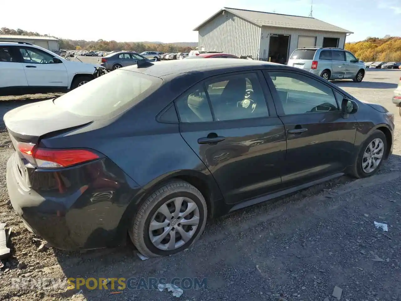 3 Photograph of a damaged car JTDEPRAE4LJ036272 TOYOTA COROLLA 2020