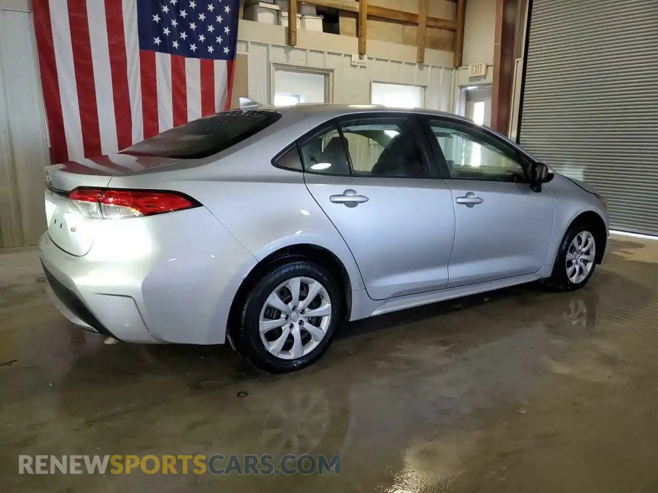 3 Photograph of a damaged car JTDEPRAE4LJ041701 TOYOTA COROLLA 2020