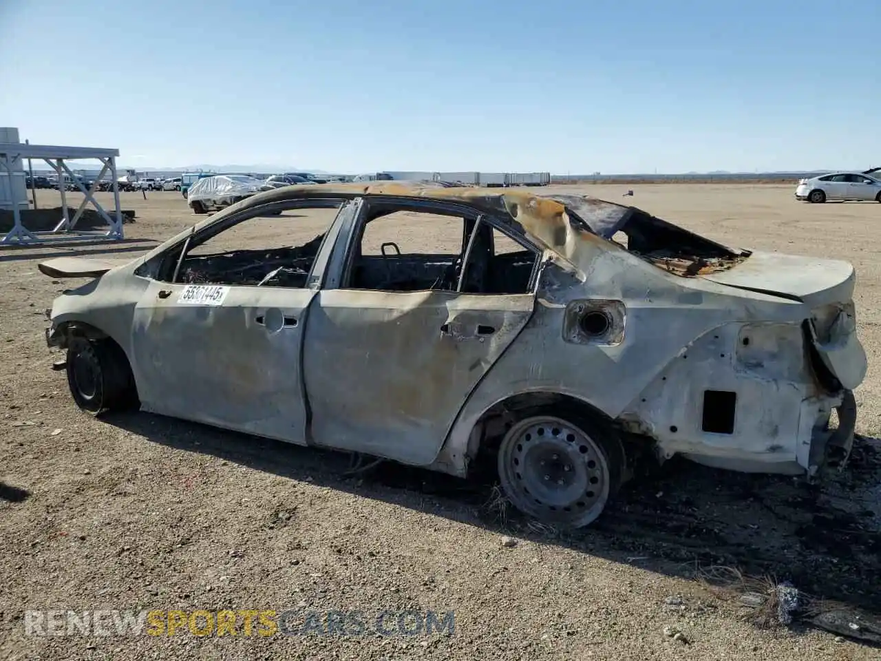2 Photograph of a damaged car JTDEPRAE4LJ068784 TOYOTA COROLLA 2020
