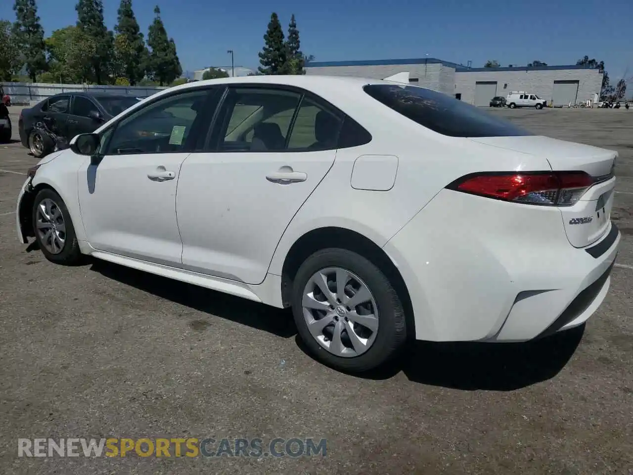 2 Photograph of a damaged car JTDEPRAE4LJ069787 TOYOTA COROLLA 2020