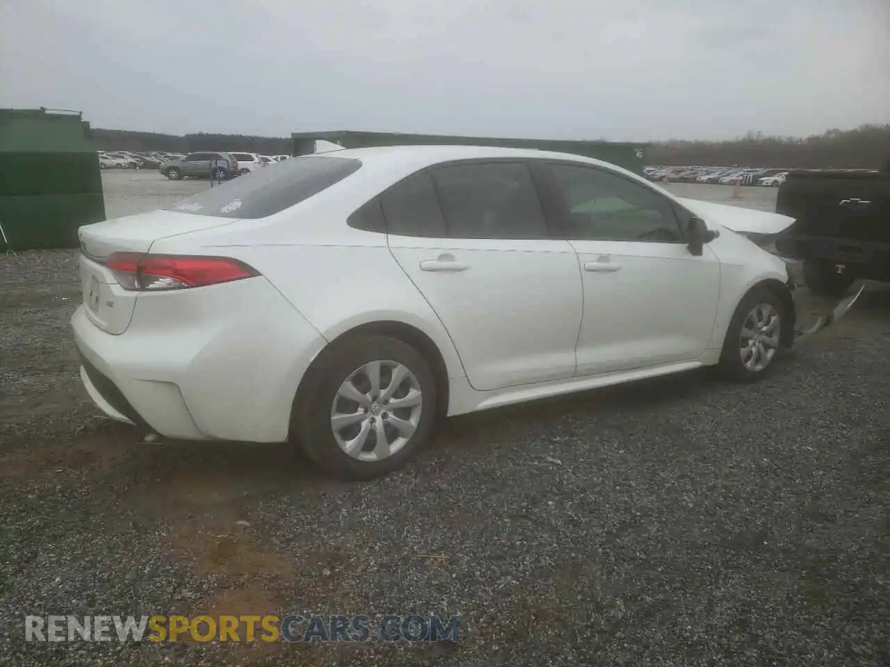 3 Photograph of a damaged car JTDEPRAE4LJ074472 TOYOTA COROLLA 2020