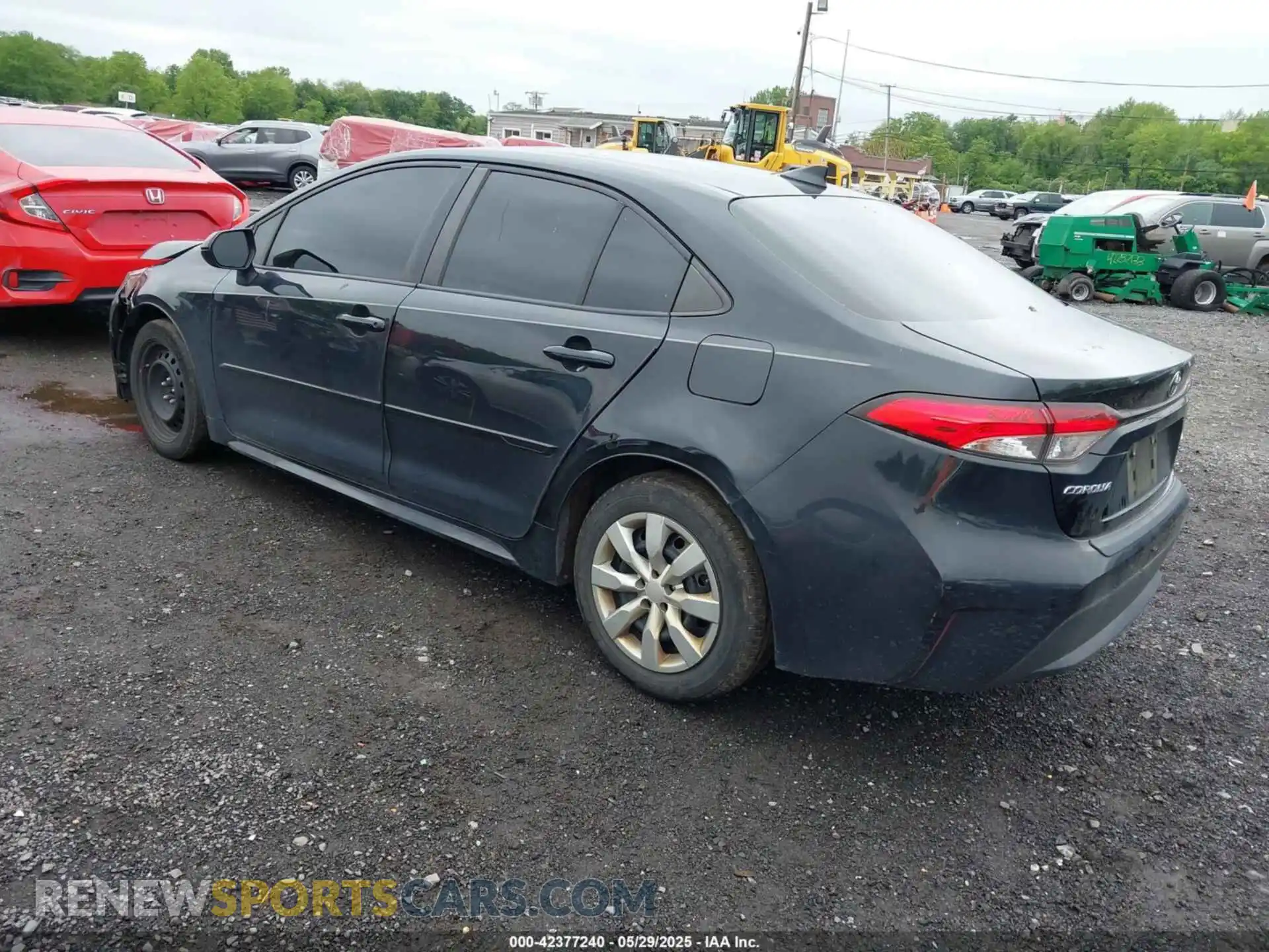 3 Photograph of a damaged car JTDEPRAE4LJ095127 TOYOTA COROLLA 2020