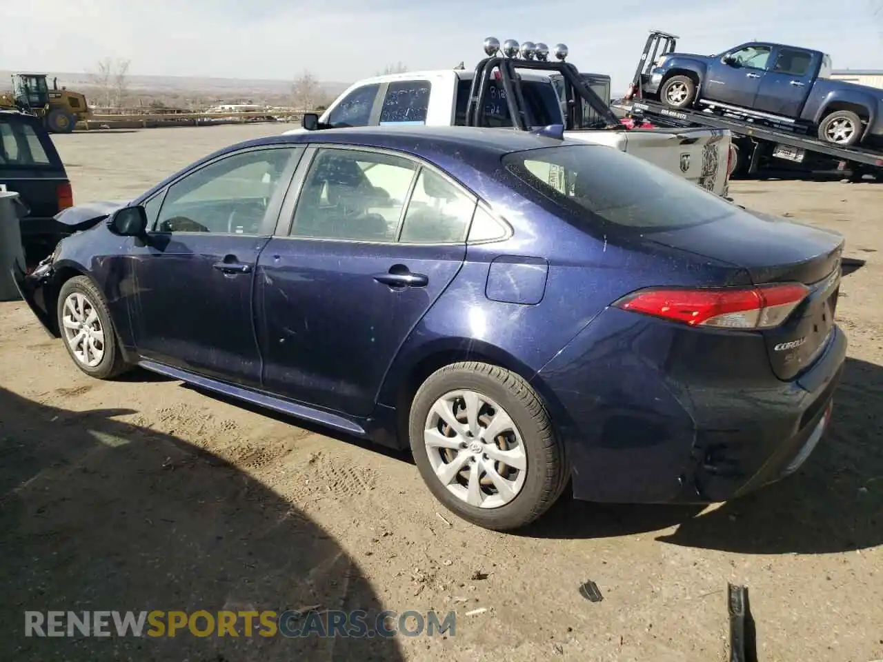 2 Photograph of a damaged car JTDEPRAE4LJ100228 TOYOTA COROLLA 2020