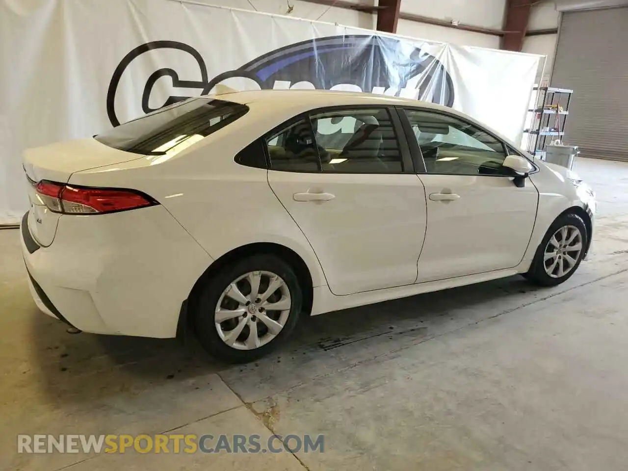 3 Photograph of a damaged car JTDEPRAE5LJ012174 TOYOTA COROLLA 2020