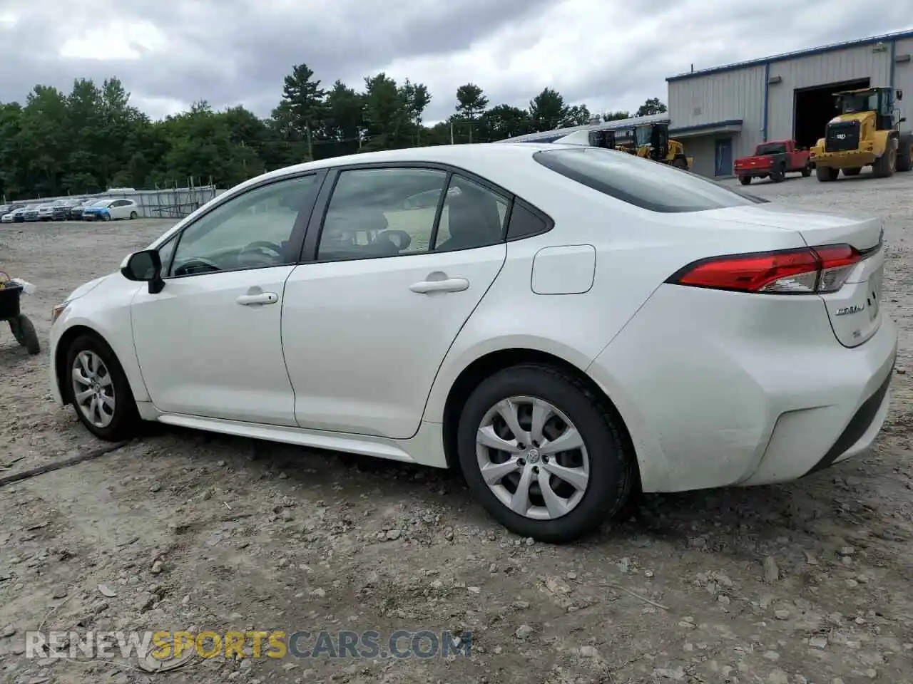 2 Photograph of a damaged car JTDEPRAE5LJ017682 TOYOTA COROLLA 2020