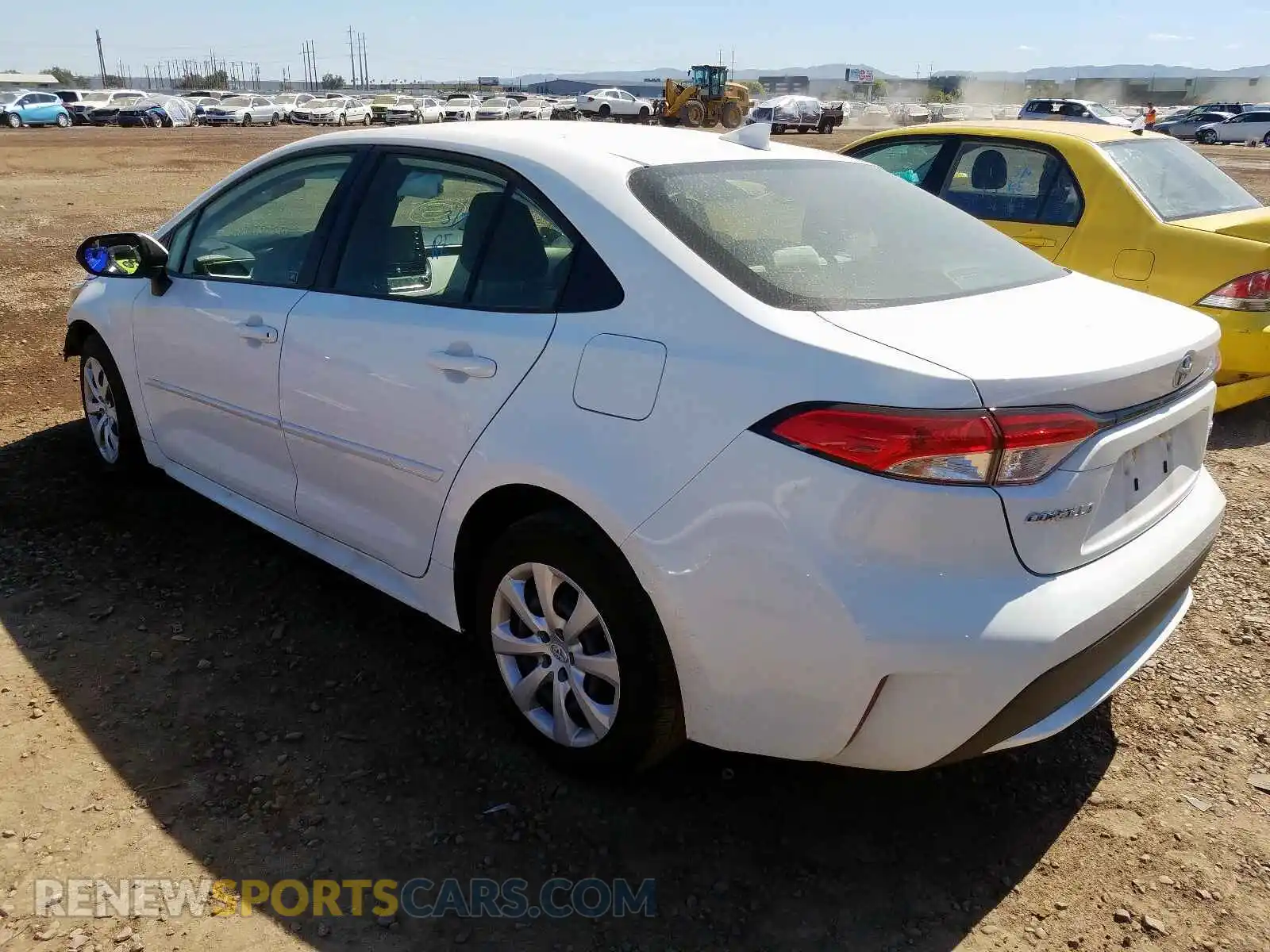 3 Photograph of a damaged car JTDEPRAE5LJ018749 TOYOTA COROLLA 2020