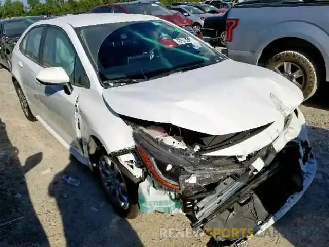 1 Photograph of a damaged car JTDEPRAE5LJ034868 TOYOTA COROLLA 2020