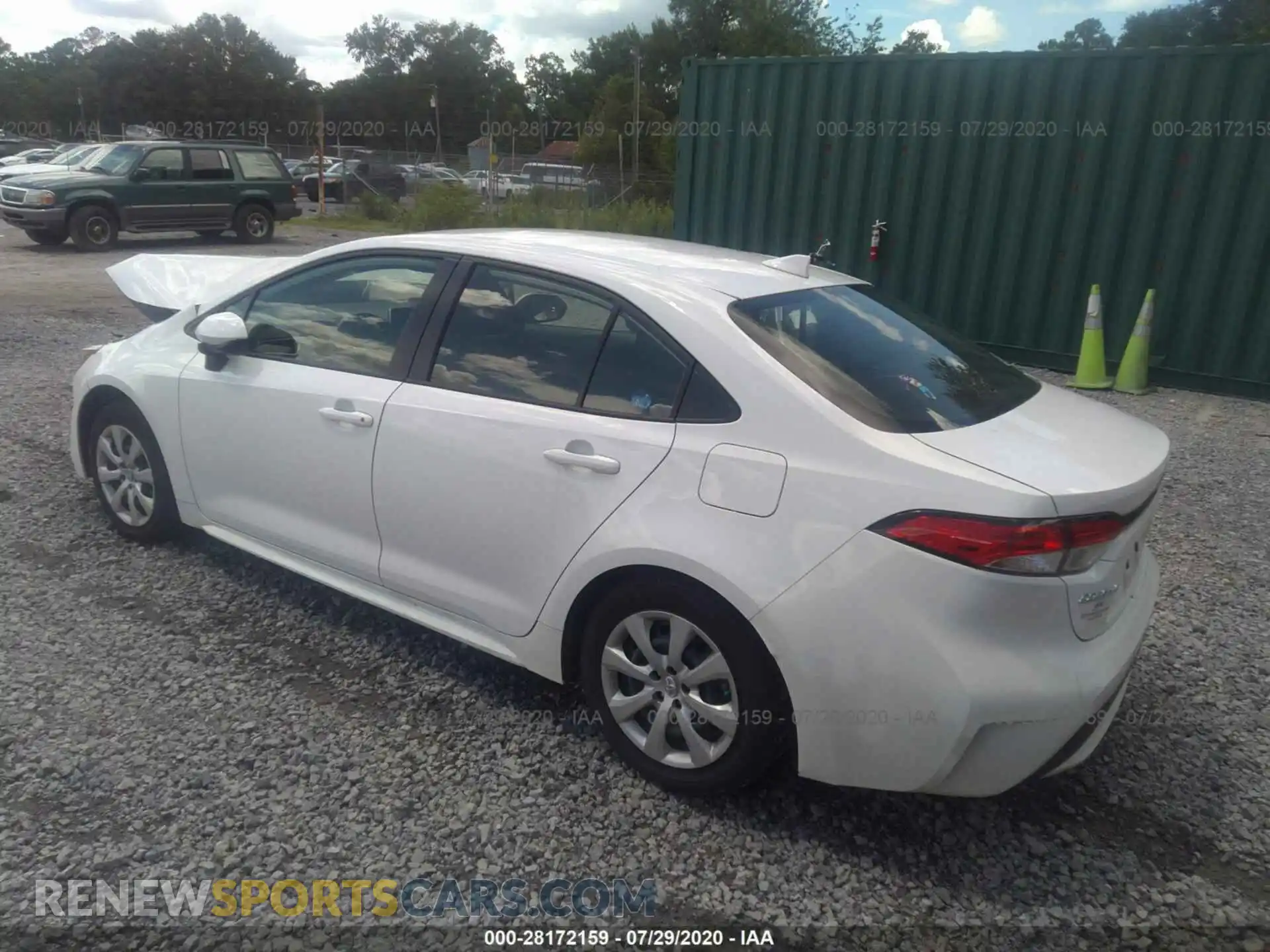 3 Photograph of a damaged car JTDEPRAE5LJ049225 TOYOTA COROLLA 2020