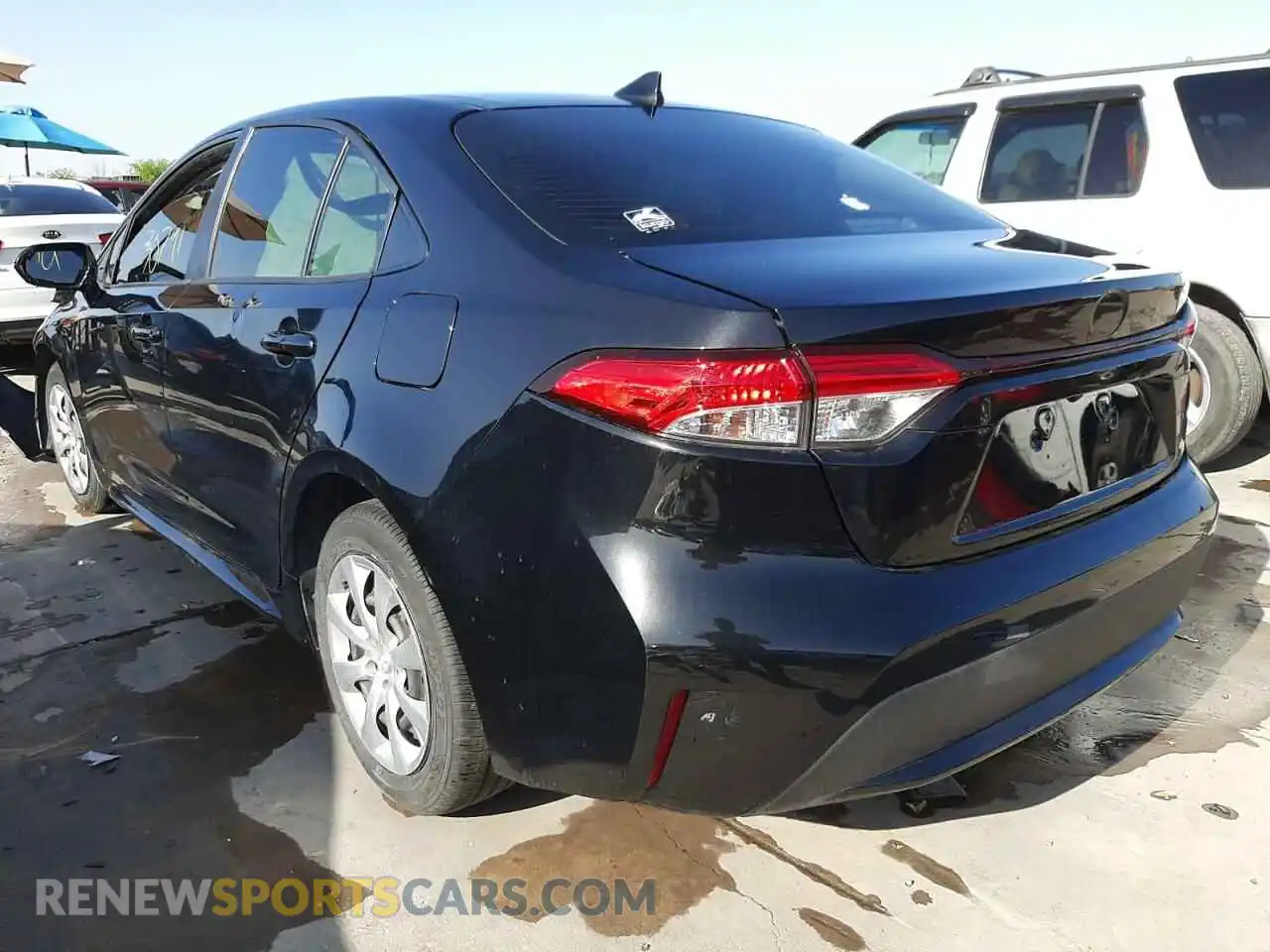 3 Photograph of a damaged car JTDEPRAE5LJ059141 TOYOTA COROLLA 2020
