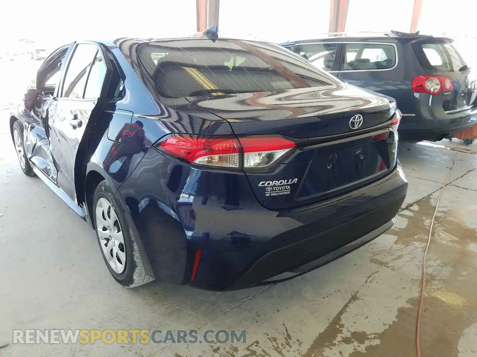 3 Photograph of a damaged car JTDEPRAE5LJ065134 TOYOTA COROLLA 2020