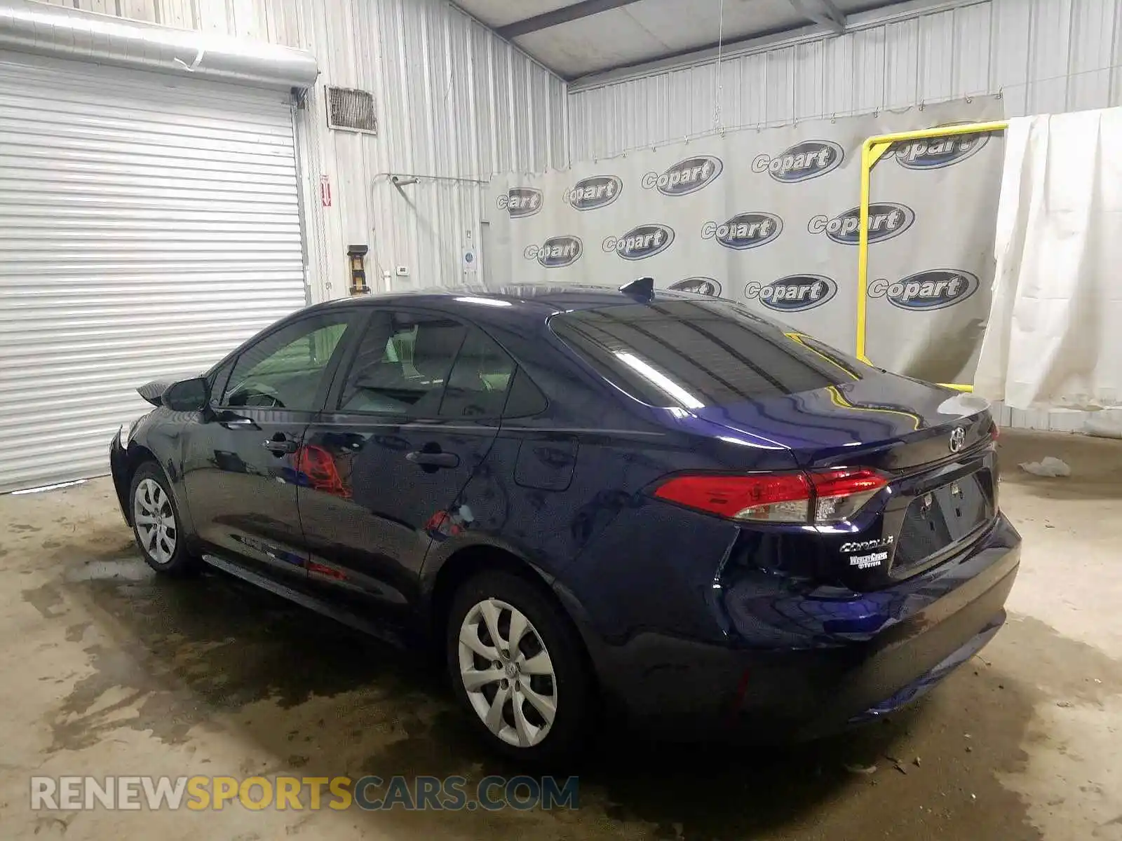 3 Photograph of a damaged car JTDEPRAE5LJ077865 TOYOTA COROLLA 2020