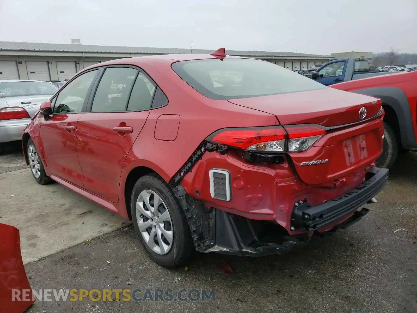 3 Photograph of a damaged car JTDEPRAE5LJ096982 TOYOTA COROLLA 2020