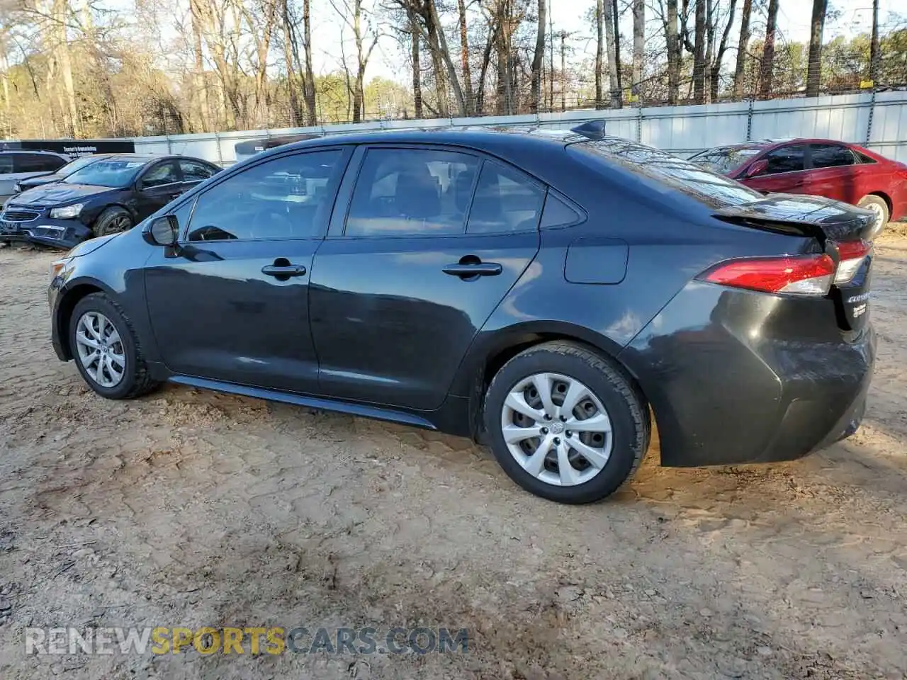 2 Photograph of a damaged car JTDEPRAE5LJ113831 TOYOTA COROLLA 2020