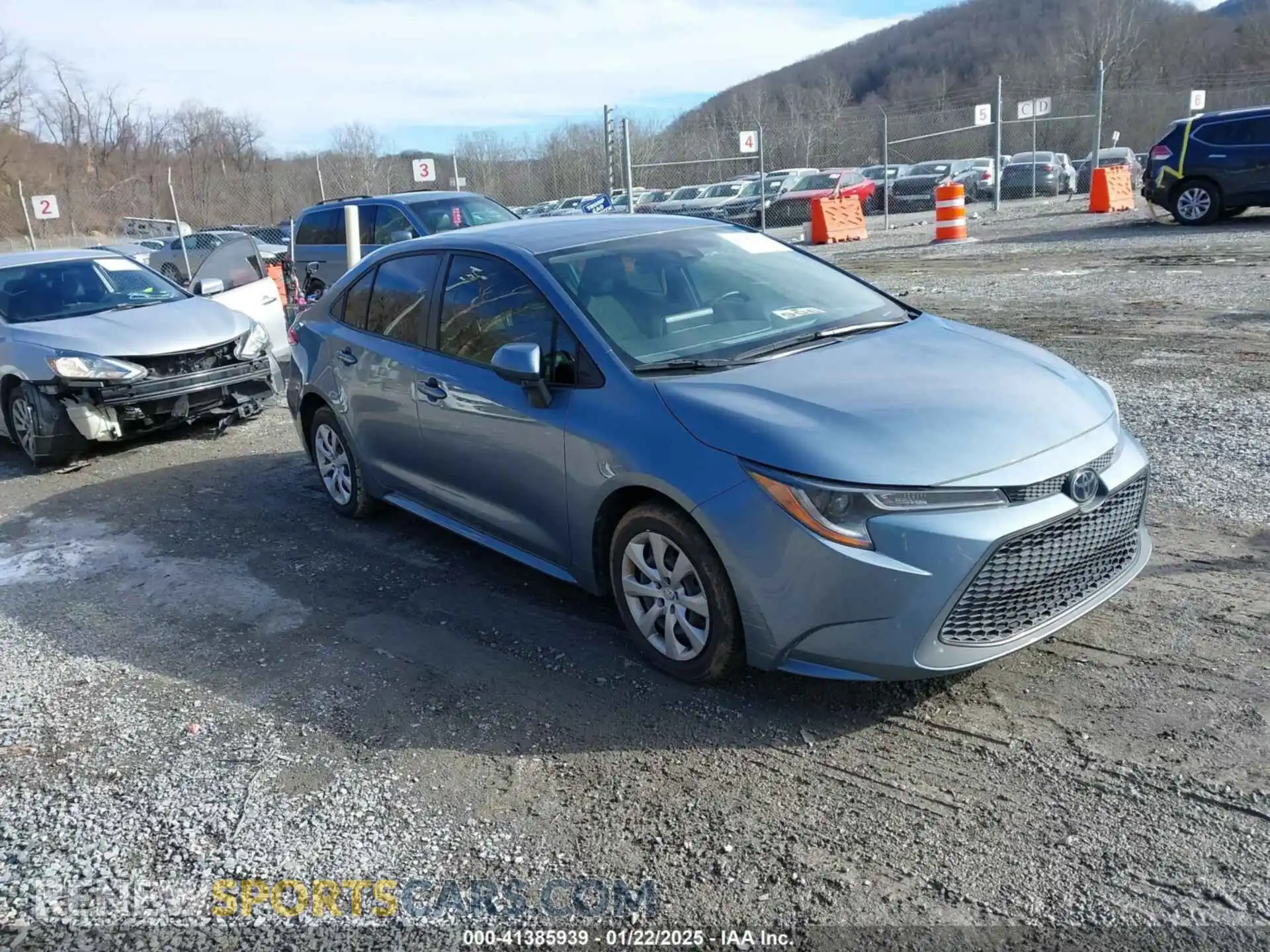 1 fotografías del automóvil dañado JTDEPRAE6LJ005153 TOYOTA COROLLA 2020