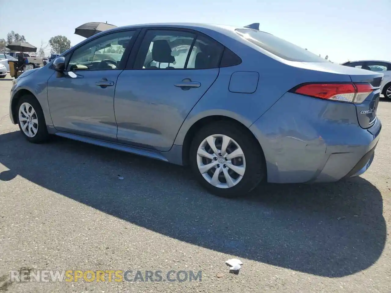 2 Photograph of a damaged car JTDEPRAE6LJ025578 TOYOTA COROLLA 2020