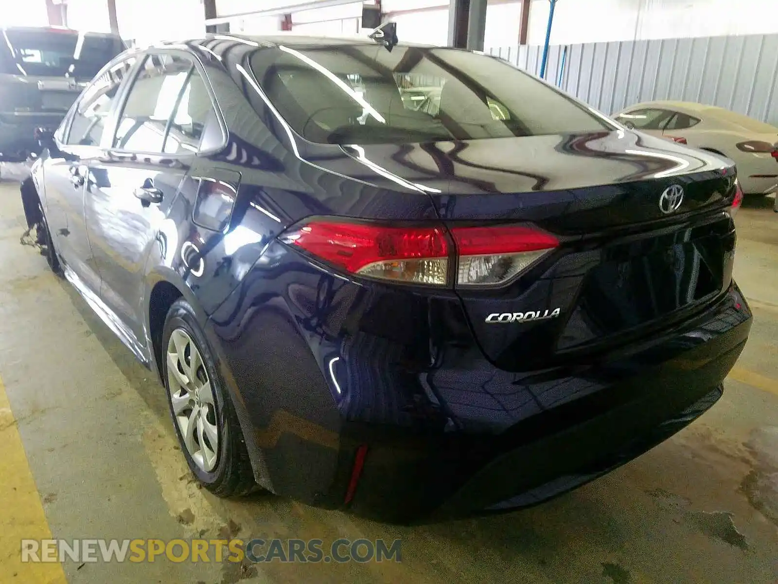 3 Photograph of a damaged car JTDEPRAE6LJ040842 TOYOTA COROLLA 2020