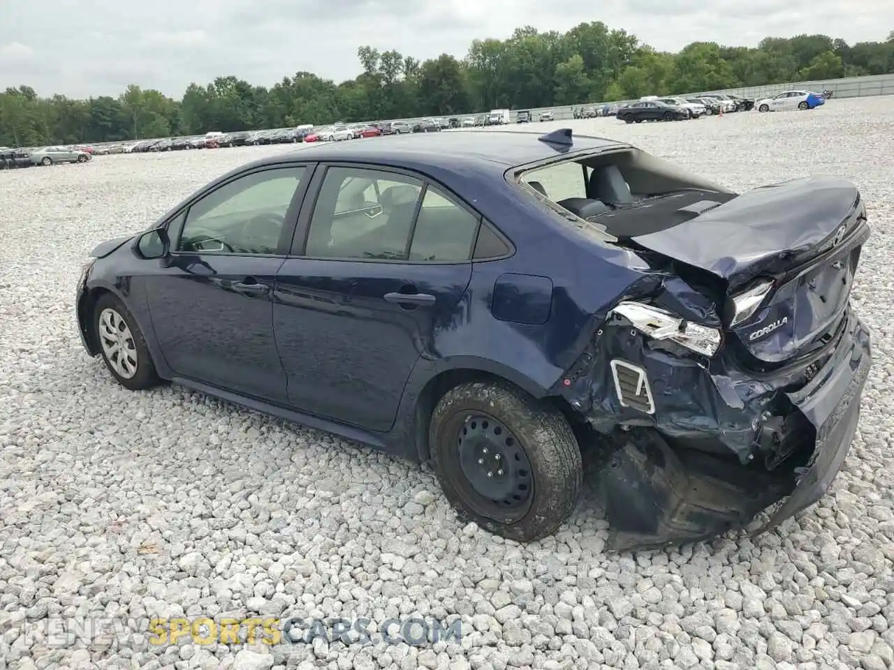 2 Photograph of a damaged car JTDEPRAE6LJ045930 TOYOTA COROLLA 2020