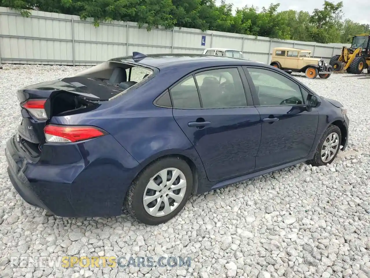 3 Photograph of a damaged car JTDEPRAE6LJ045930 TOYOTA COROLLA 2020