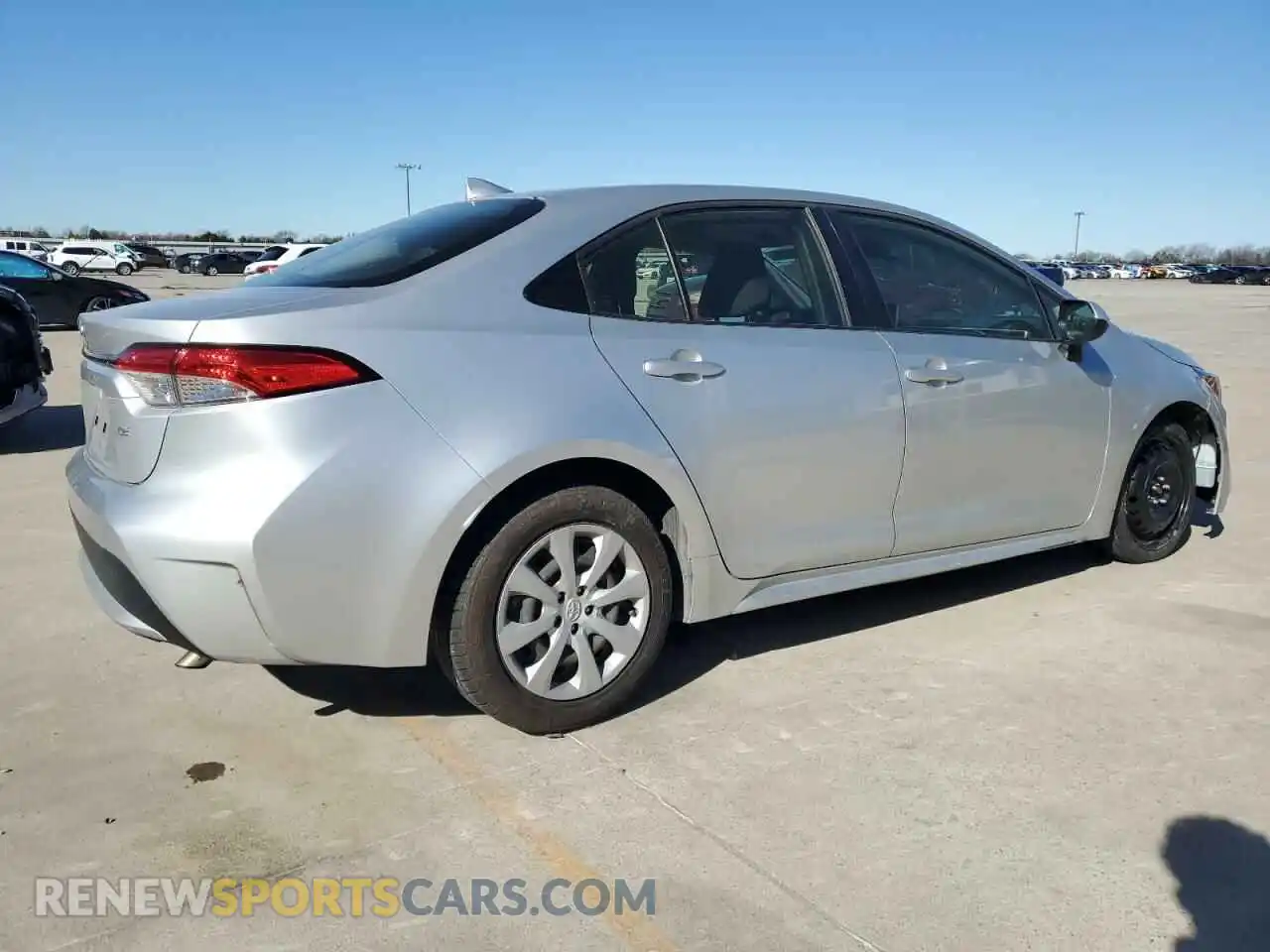 3 Photograph of a damaged car JTDEPRAE6LJ051629 TOYOTA COROLLA 2020