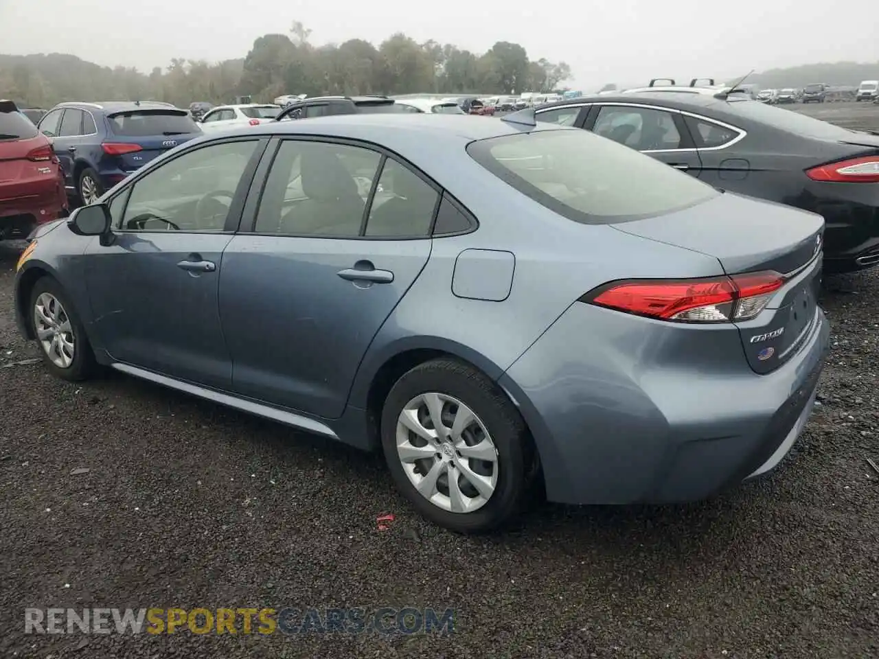 2 Photograph of a damaged car JTDEPRAE6LJ057608 TOYOTA COROLLA 2020