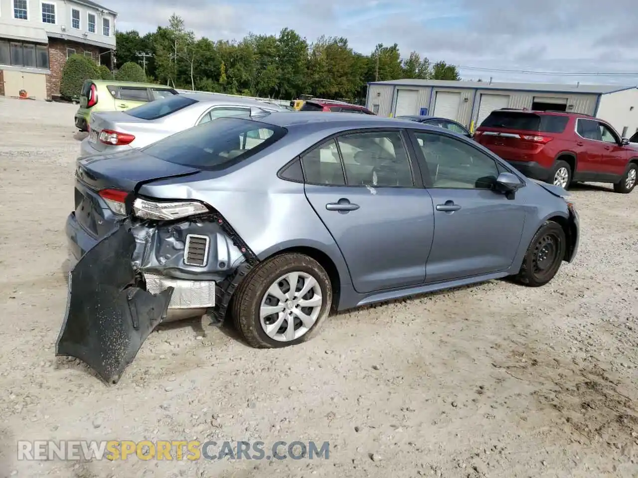 3 Photograph of a damaged car JTDEPRAE6LJ102126 TOYOTA COROLLA 2020