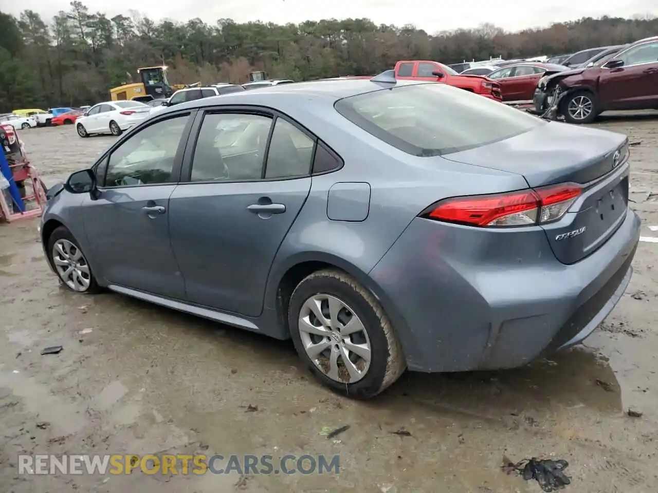 2 Photograph of a damaged car JTDEPRAE6LJ104748 TOYOTA COROLLA 2020