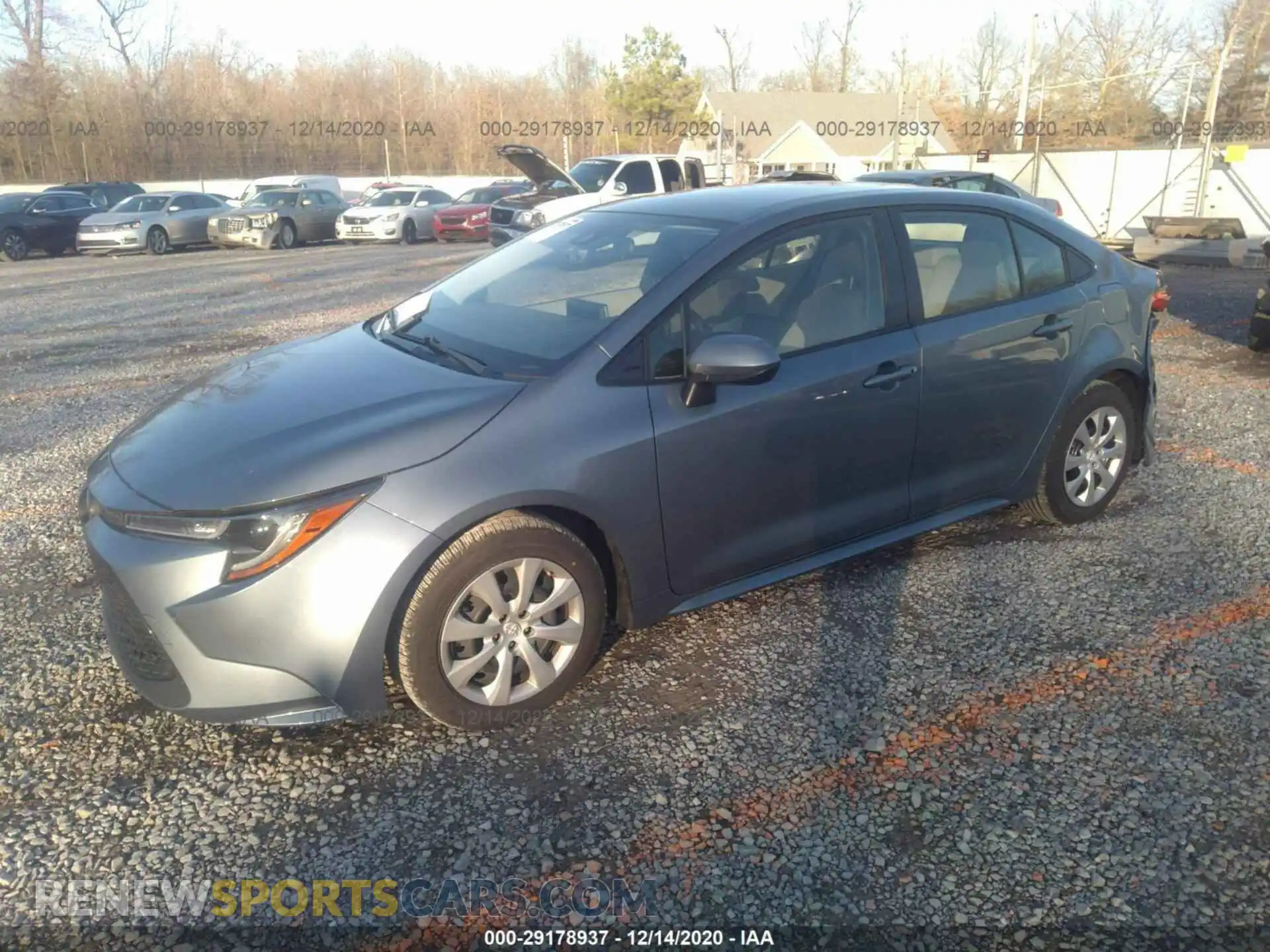 2 Photograph of a damaged car JTDEPRAE7LJ004237 TOYOTA COROLLA 2020