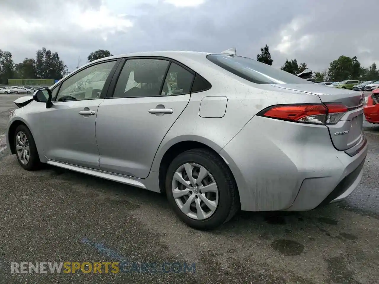 2 Photograph of a damaged car JTDEPRAE7LJ008210 TOYOTA COROLLA 2020
