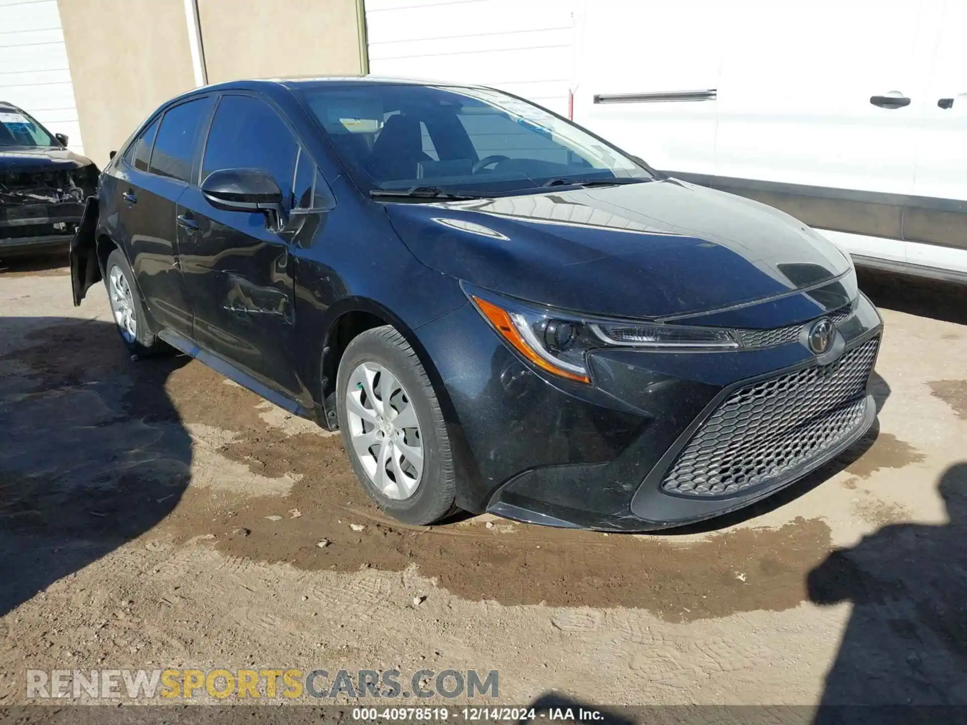 1 fotografías del automóvil dañado JTDEPRAE7LJ020664 TOYOTA COROLLA 2020