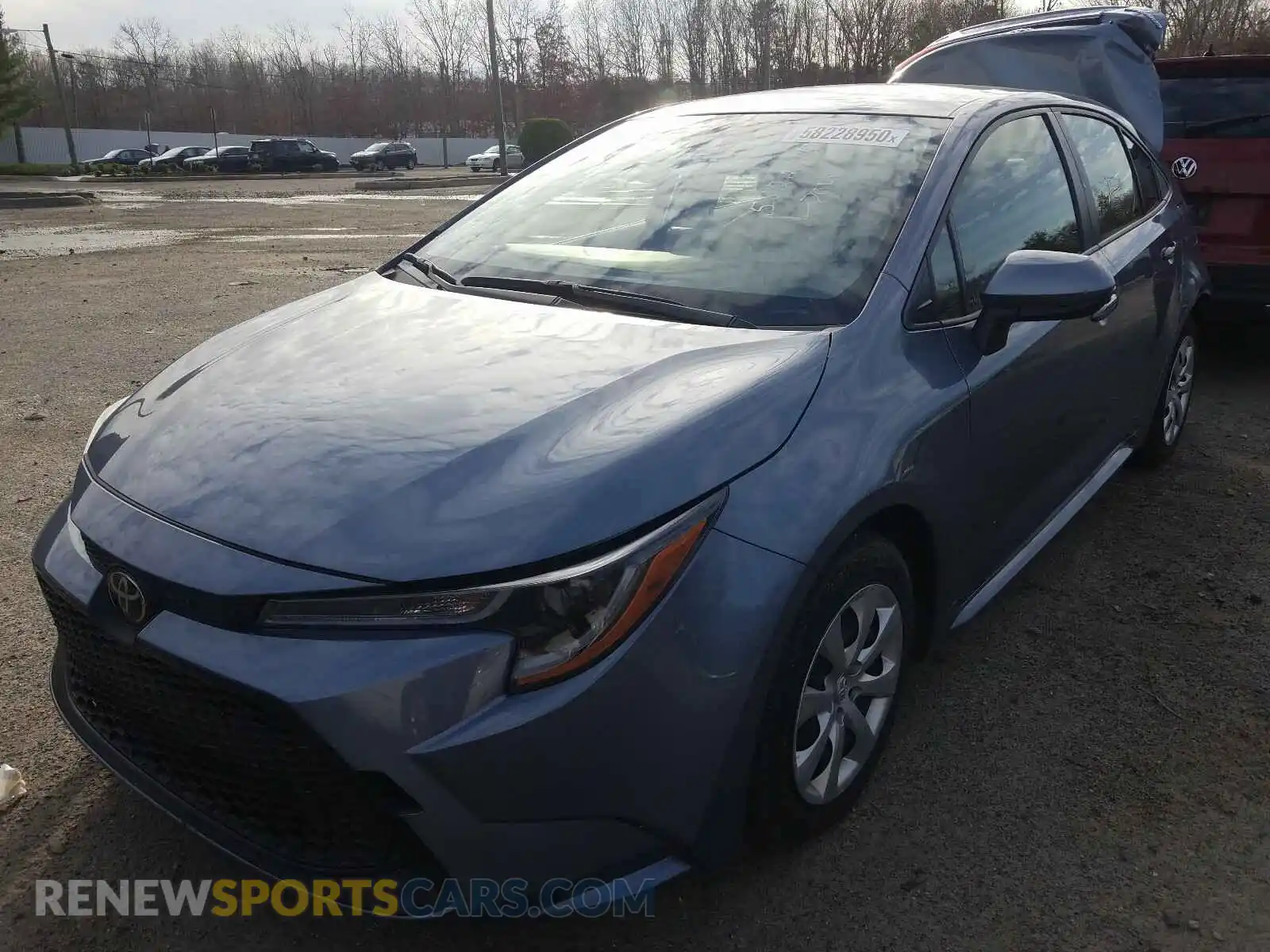 2 Photograph of a damaged car JTDEPRAE7LJ021393 TOYOTA COROLLA 2020