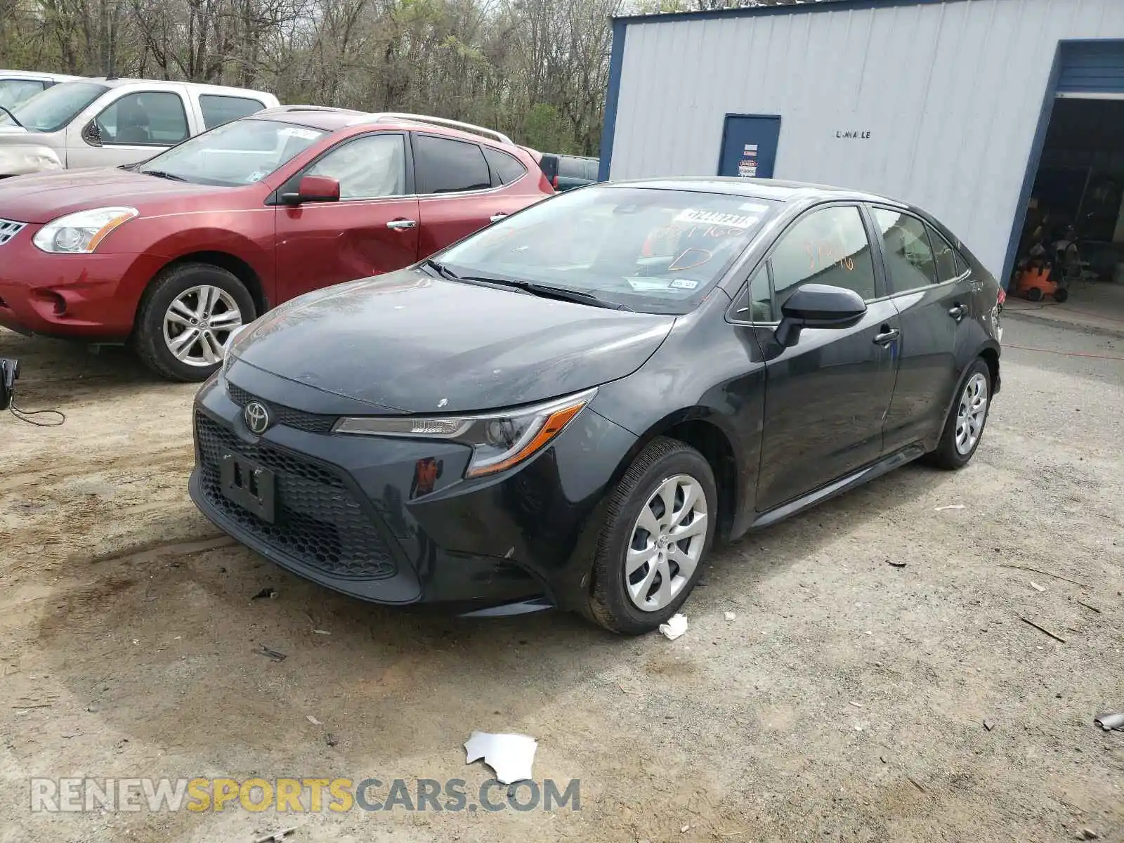 2 Photograph of a damaged car JTDEPRAE7LJ034760 TOYOTA COROLLA 2020