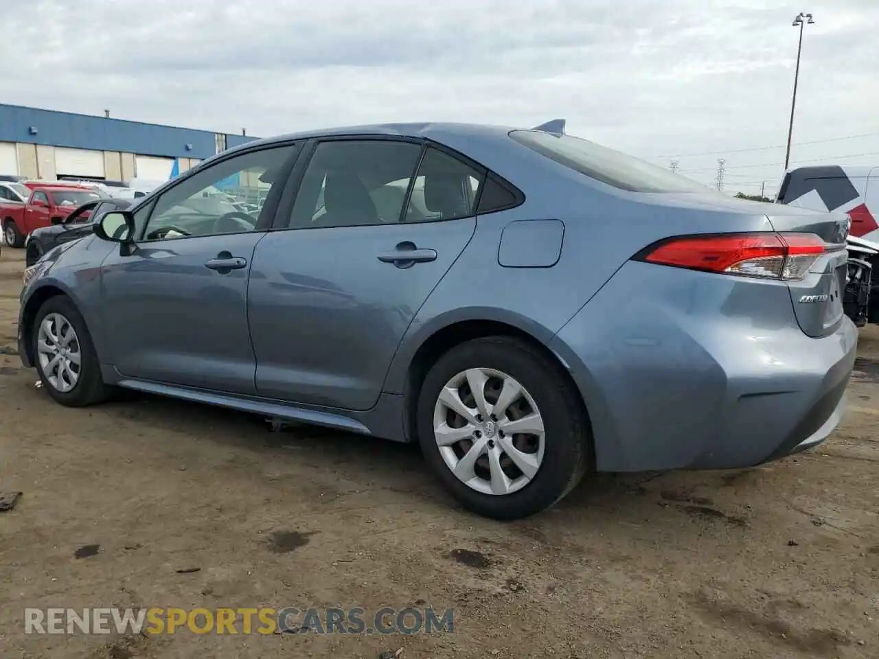 2 Photograph of a damaged car JTDEPRAE7LJ040641 TOYOTA COROLLA 2020