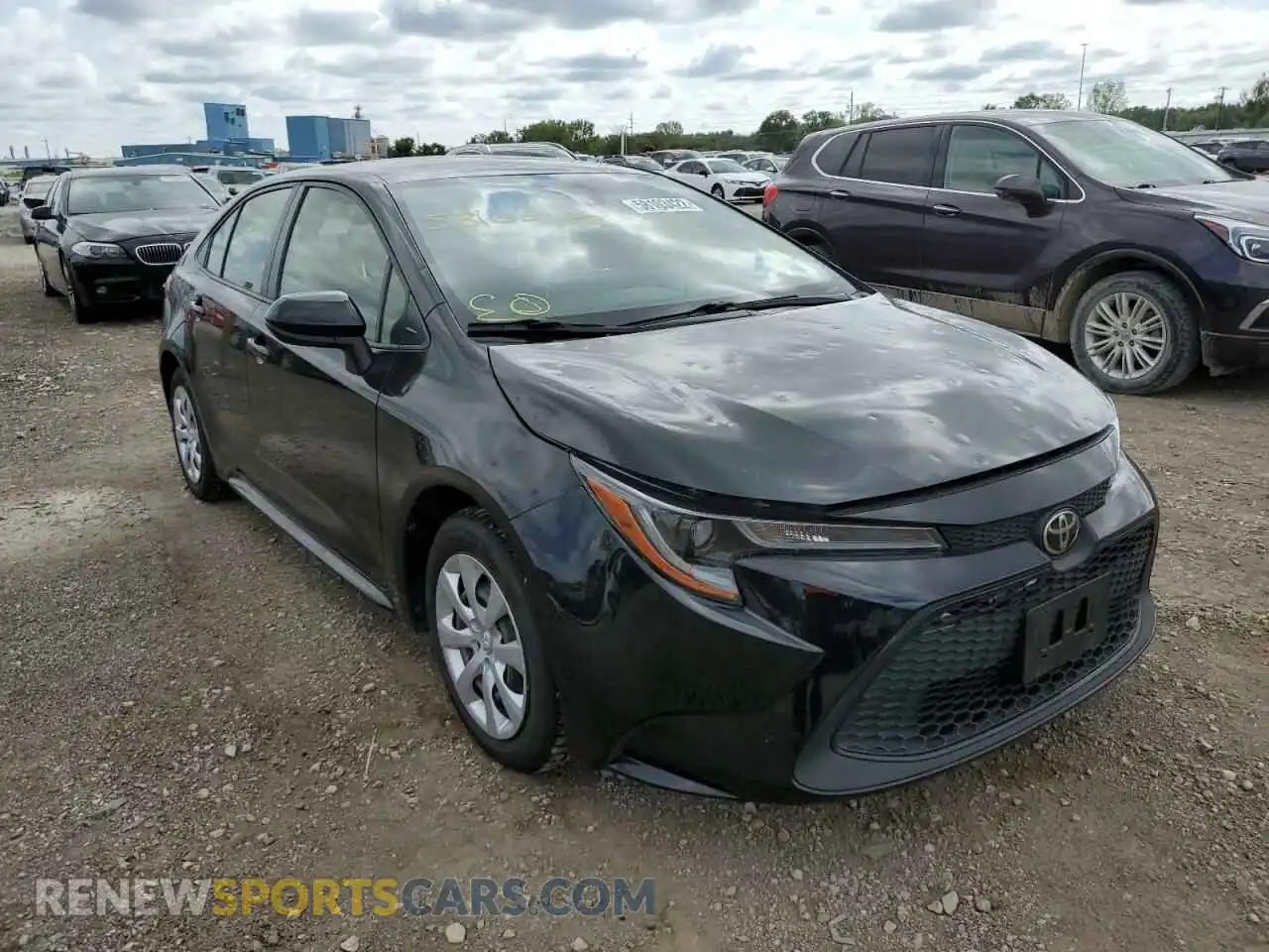 1 Photograph of a damaged car JTDEPRAE7LJ044382 TOYOTA COROLLA 2020
